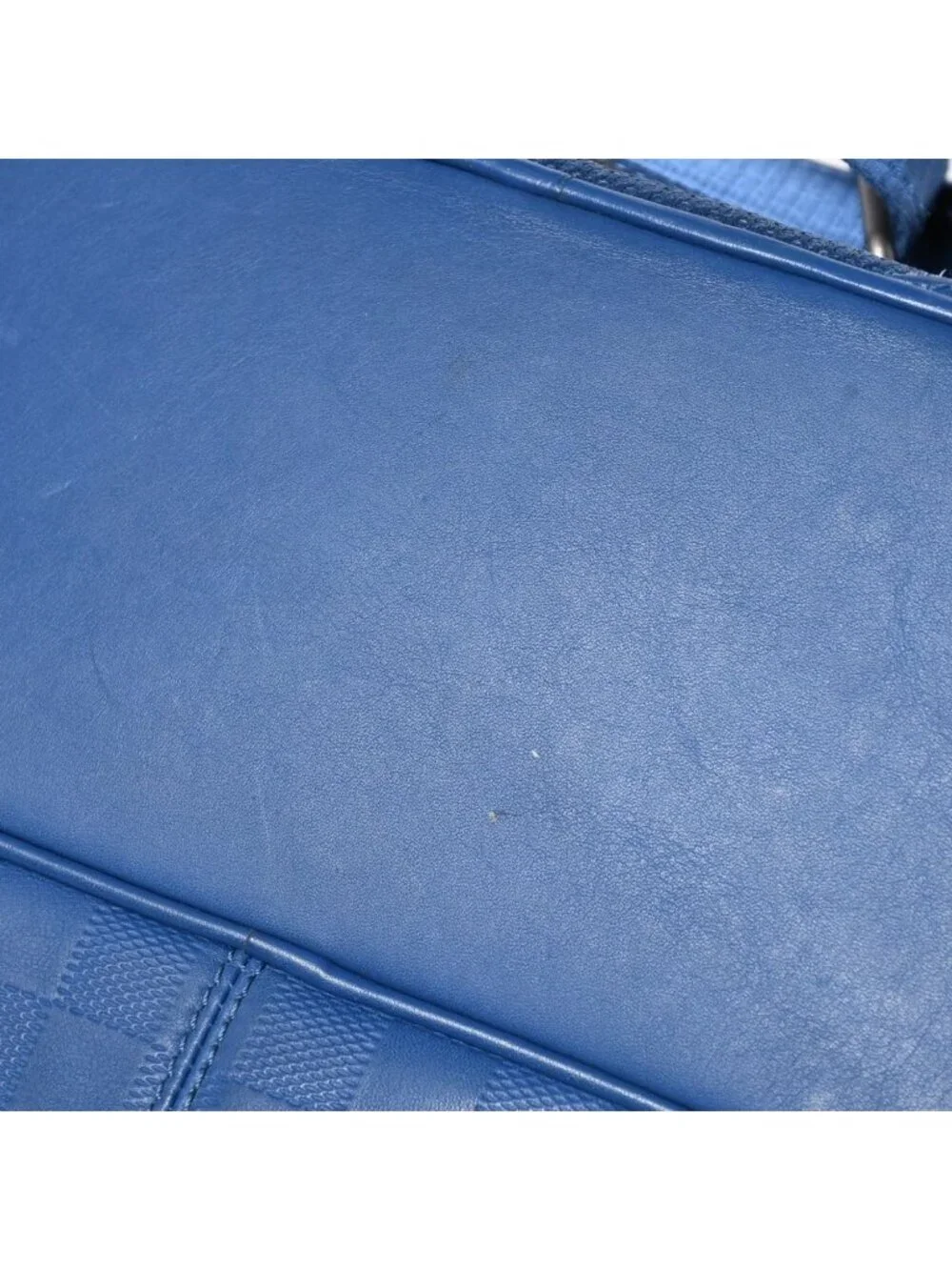 Louis Vuitton Michael Backpack Damier Infini Neptunia Blue Embossed Leather